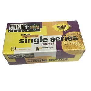 Upper Deck Collector's Choice 1995 Single Series Factory Set/SEALED - 530 Cards